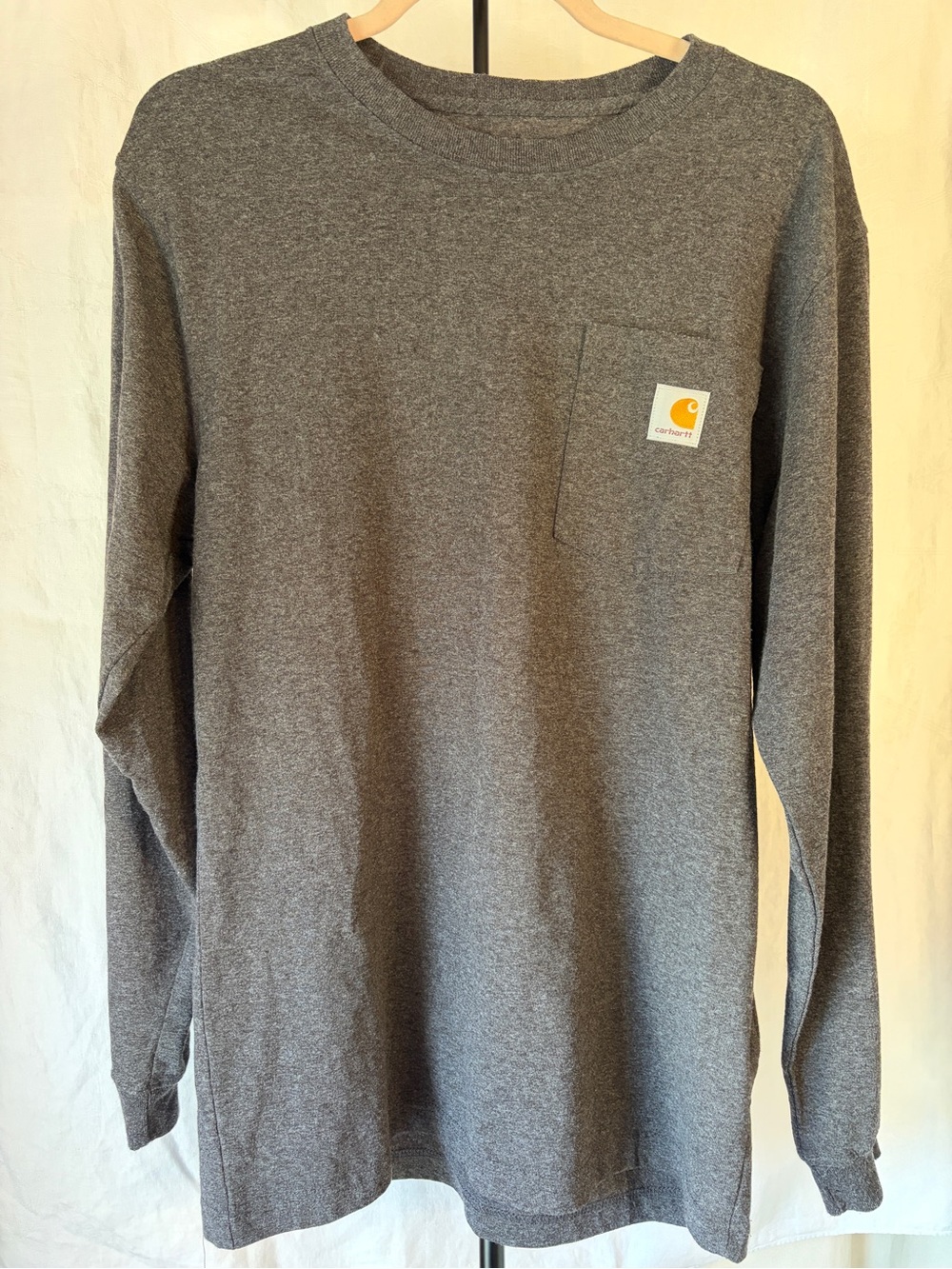 Carhartt Heavyweight Loose Fit Pocket T-Shirt Men's Size Small Gray K87